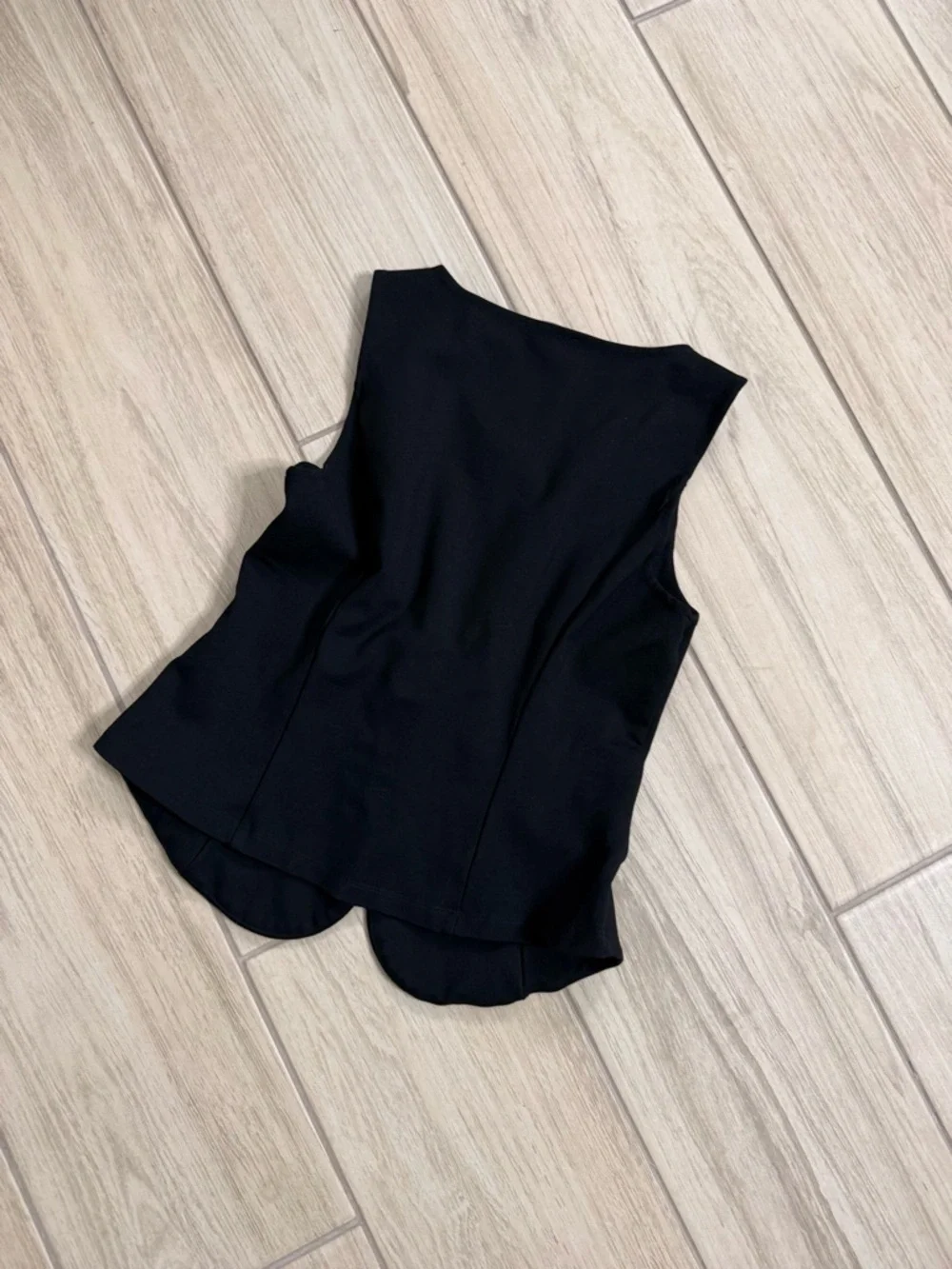 Rachel Zoe Black Tailored Button Vest Womens Size M Sleeveless - Picture 4 of 4